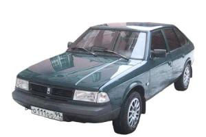 Эва-коврики на Москвич Святогор I (2141) 1997-2002